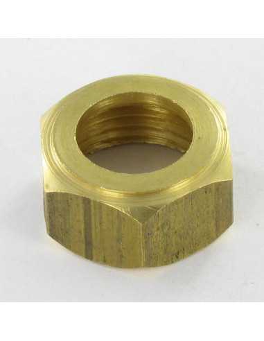 Porca Bronze COLARINHO DERROTADO 15X21 - Parafuso Express