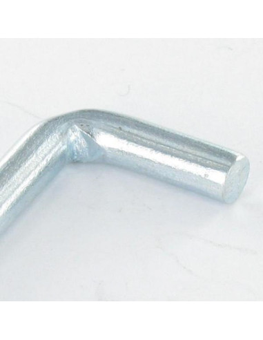 Escápulas con Parafuso de madeira 6X80 Aço zinco branco