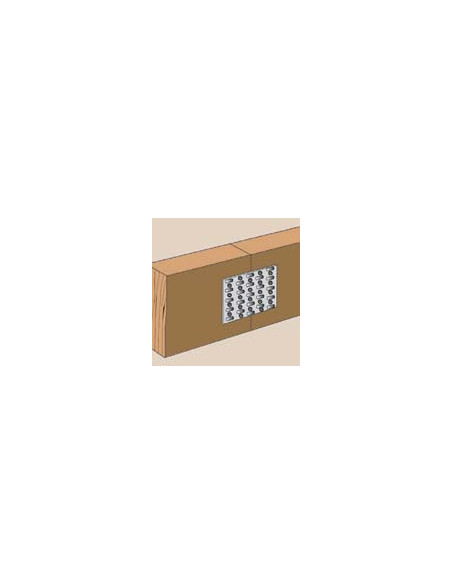 PLACA con UNHA sendzimir 106X200 - Parafuso Express