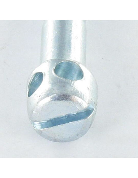 Parafuso de montagem de móveis/camas Aço zinco branco M8X45 rosca parcial passo de rosca de 150 cabeça em cruz