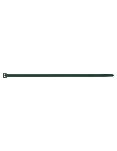 Abraçadeira de aperto em aço inoxidável Nylon Verde 3,6X200