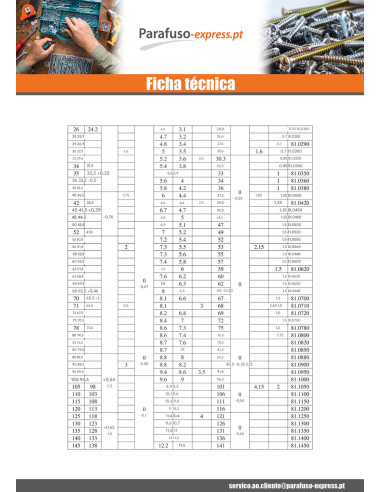 Anel de retenção exterior Aço bruto sobre o eixo diâmetro 10