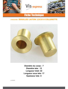 TOMADAS Bronze 12X10 con colar - Parafuso Express 2