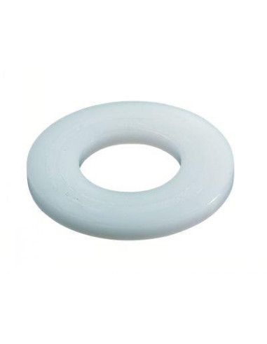 Rondela liso natural nylon M3X8X0,8 M - Parafuso Express