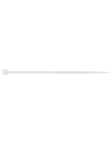 Abraçadeira de aperto em aço inoxidável nylon branco poliamida 6.6 4,8X370