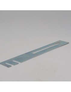 Placa CONJUNTO 50X320X2 Aço zinco branco - Parafuso Express