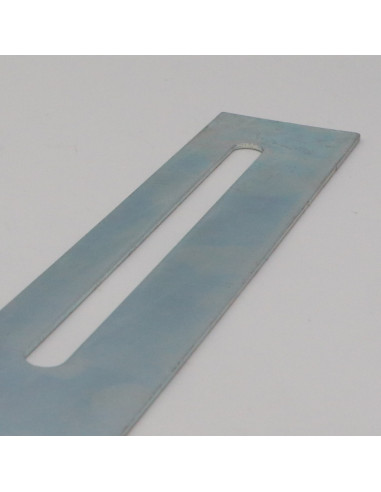 Placa CONJUNTO 50X320X2 Aço zinco branco - Parafuso Express