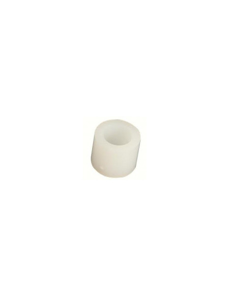 Espaçador cilíndrica natural nylon 20X6 perfurado 8