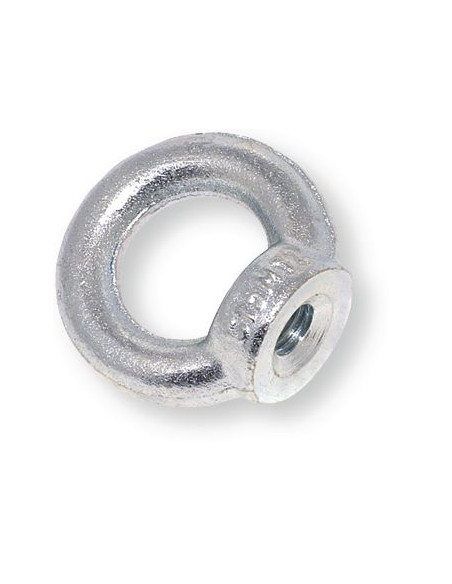 Anilha de elevação Fêmea M16 Aço zinco branco