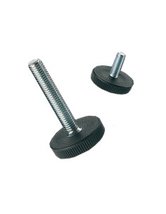 Pé nivelador ajustável M6X40 diâmetro da cabeça 30