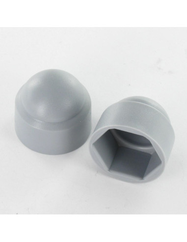 Tampa de proteção de porca ou tampa de proteção para cabeça de parafuso cabeça hexagonal M6 Polietileno RAL7001