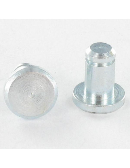 Pino ombro 8X16,5 Aço zinco branco - Parafuso Express