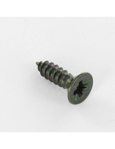Parafuso de chapa cabeça fresada Pozi 2,9X8 Aço zinco preto