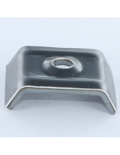 Cavalete de chapa com junta EPDM estanque 40X25 Alumínio RAL7016 cinzento antracite