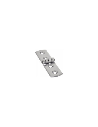 Dobradiça 4 orifícios ZINGUE 140X30 - Parafuso Express