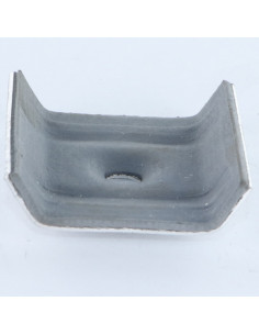 Cavalete de chapa com junta EPDM estanque 40X25 Alumínio RAL9010 branco puro 2