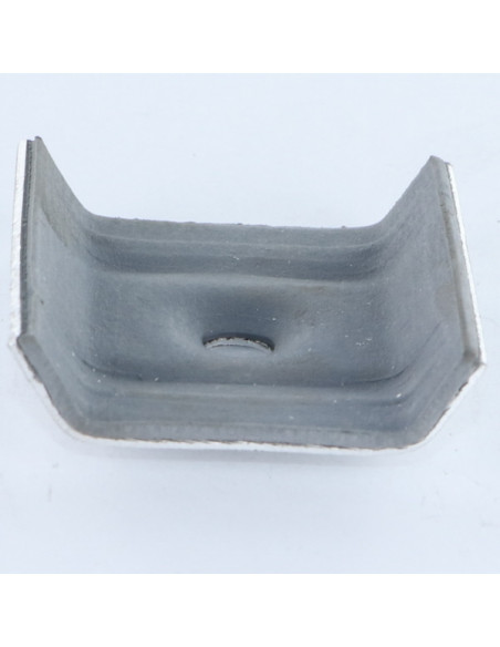Cavalete de chapa com junta EPDM estanque 40X25 Alumínio RAL9010 branco puro