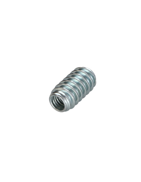 Inserto não ranhurada Aço zinco branco M8 13X25