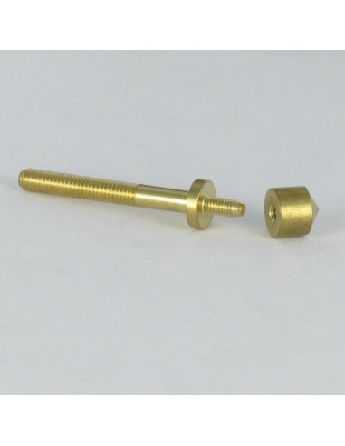 Parafuso com gola Bronze 8X40 com Tampa de proteção D8