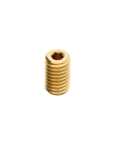 Inserto Bronze hexagonal oco M12 passo de rosca de 200 X20 perfurado 5,25