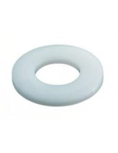Rondela liso natural nylon M5X11X2,4 - Parafuso Express
