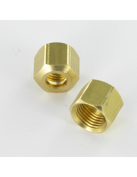 Porca Bronze HEXAGONAL M11XPAS1.058 - Parafuso Express