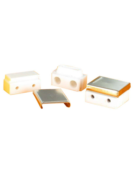FERRAGENS CHASSIS Aço zinco branco 40X74X30X74 64100901