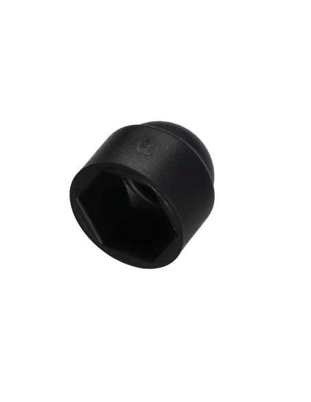 Tampa de proteção de porca ou tampa de proteção para cabeça de parafuso cabeça hexagonal M6 polietileno preto