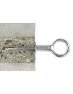 Pitão FORJADO Fixação ANDAIMES 170 Aço zinco branco 2