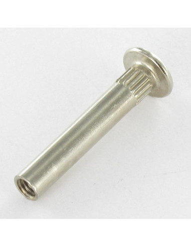 Porca rebitar cabeça cabeça de cogumelo Fenda Pozi M4X15 5X30 Aço niquelado