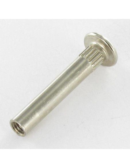 Porca rebitar cabeça cabeça de cogumelo Fenda Pozi M4X15 5X30 Aço niquelado