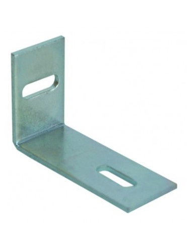 Curva ajuste 32X50X20 2 orifícios Aço zinco branco