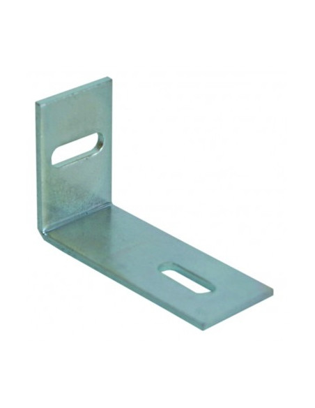 Curva ajuste 32X50X20 2 orifícios Aço zinco branco