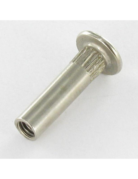 Porca rebitar Fenda Pozi M4X15 5X20 Aço niquelado