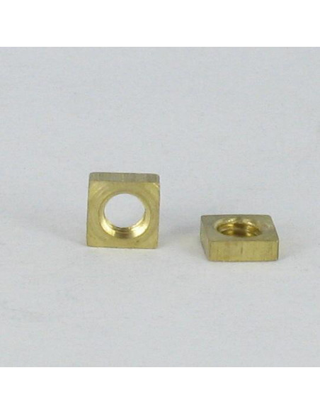 Porca Quadrada Bronze M3 8X8X2 - Parafuso Express
