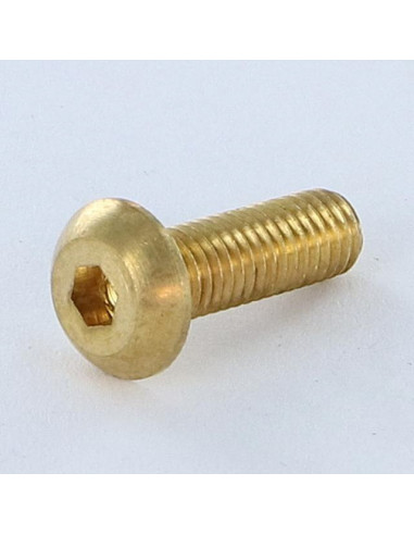 Parafuso de metais Parafuso de Cabeça Oca Sextavada M5X16 chave de 3 Bronze