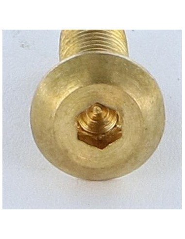 Parafuso de metais Parafuso de Cabeça Oca Sextavada M5X16 chave de 3 Bronze