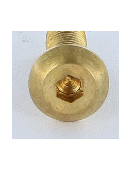 Parafuso de metais Parafuso de Cabeça Oca Sextavada M5X16 chave de 3 Bronze
