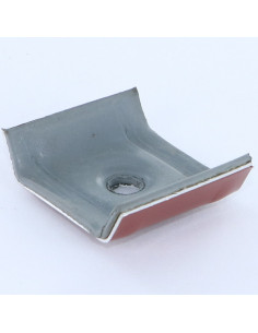 Cavalete de chapa com junta EPDM estanque 30X25 Alumínio RAL3009 vermelho oxidado 2