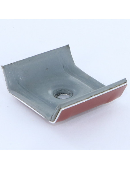 Cavalete de chapa com junta EPDM estanque 30X25 Alumínio RAL3009 vermelho oxidado