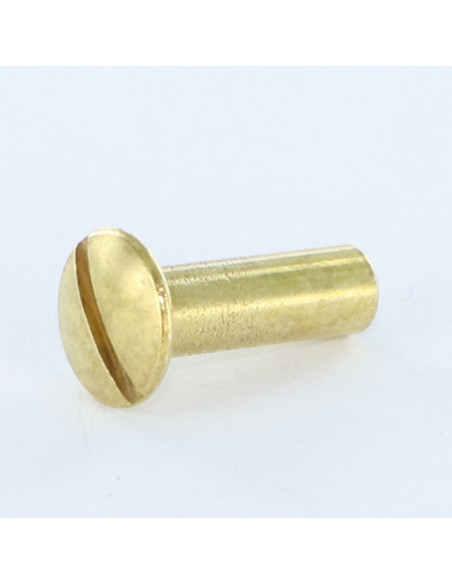 Porca rebitar cabeça panela sulcada M4X12 5X16 Bronze