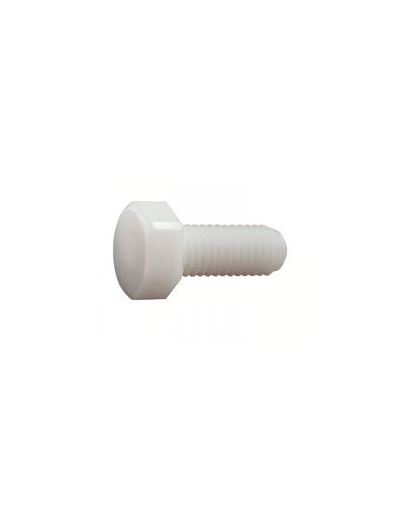 Parafuso de metais cabeça hexagonal M5X70 natural nylon
