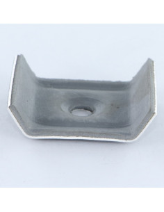 Cavalete de chapa com junta EPDM estanque 40X25 Alumínio RAL5008 cinza azulado 2