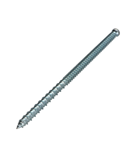 Parafuso Betão cabeça cilíndrica reduzida 7,5X150 diâmetro da cabeça 8,5 TORX T30 Aço zinco branco