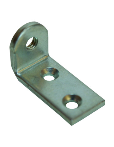 Cantoneira de fixação orifício rosca M8X150 Aço zinco branco