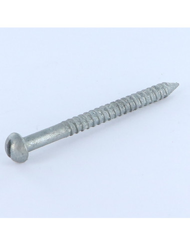Parafuso de enchimento forte resistência à corrosão Aço galvanizado a quente cabeça redonda sulcada 5X60 R23260