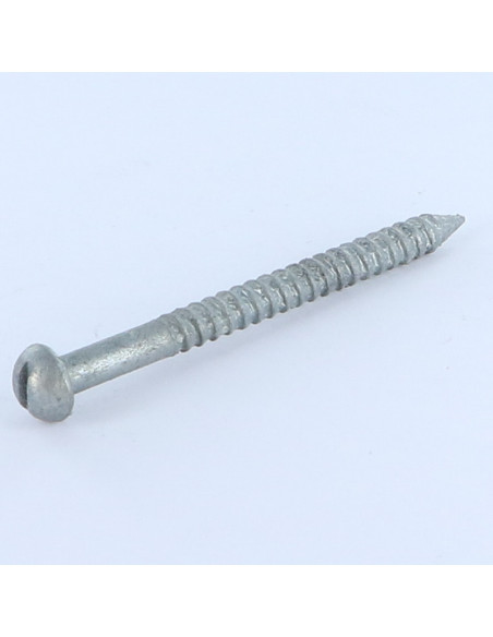 Parafuso de enchimento forte resistência à corrosão Aço galvanizado a quente cabeça redonda sulcada 5X60 R23260