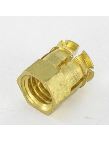 Inserto Bronze 10X13 M8 sem BOLA - Parafuso Express