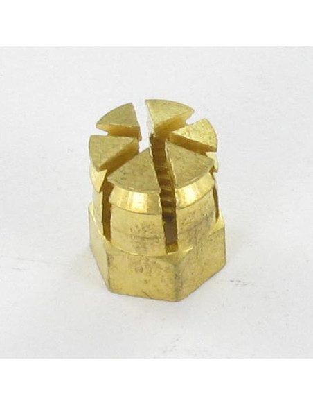 Inserto Bronze 10X13 M8 sem BOLA - Parafuso Express
