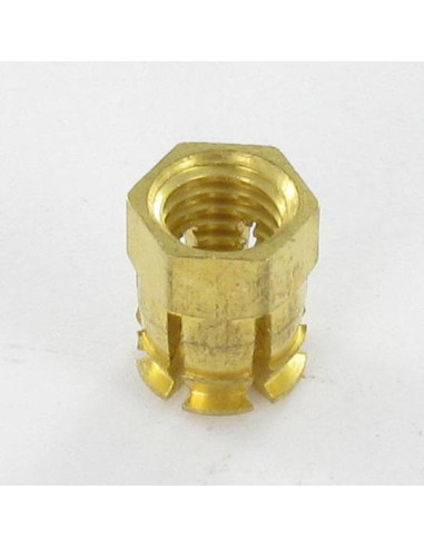 Inserto Bronze 10X13 M8 sem BOLA - Parafuso Express